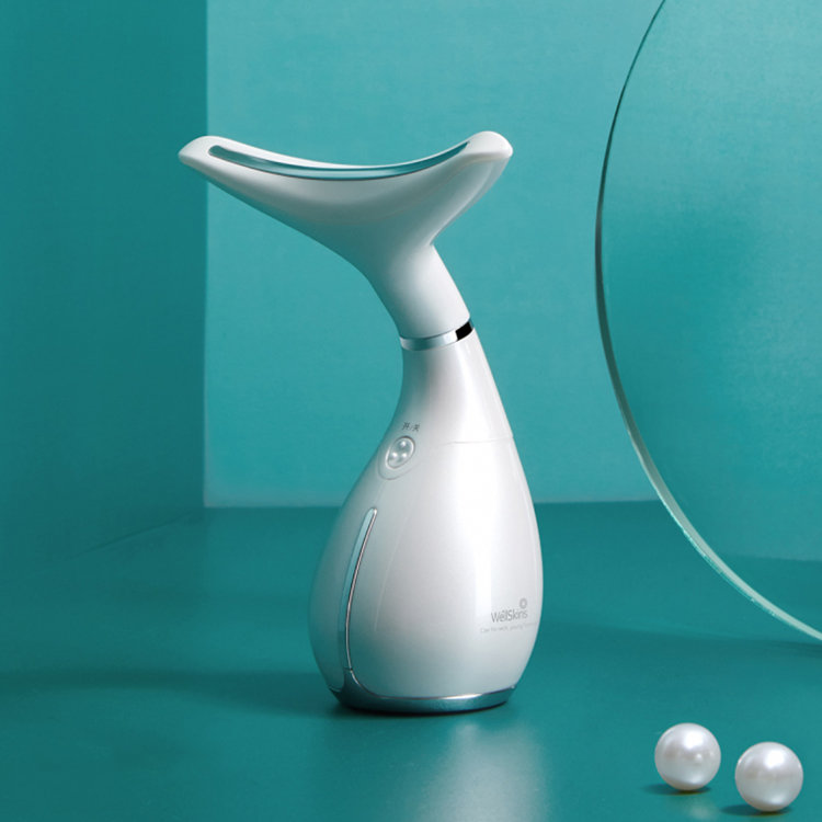 Массажер для шеи WellSkins Sonic Color Light Neck Белый Массажер для шеи WellSkins Sonic Color Light Neck Белый