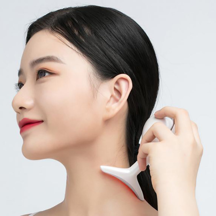 Массажер для шеи WellSkins Sonic Color Light Neck Белый Массажер для шеи WellSkins Sonic Color Light Neck Белый