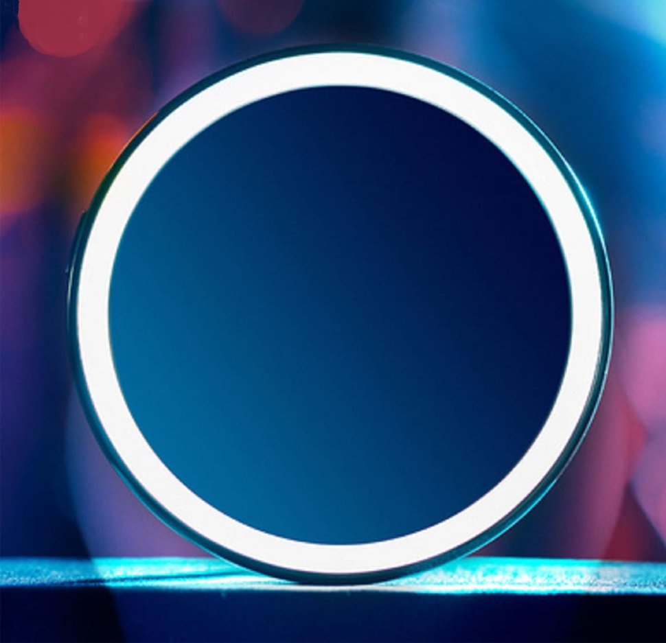 Зеркало косметическое настольное Jordan & Judy LED Makeup Mirror Черное Зеркало косметическое настольное Jordan & Judy LED Makeup Mirror Черное