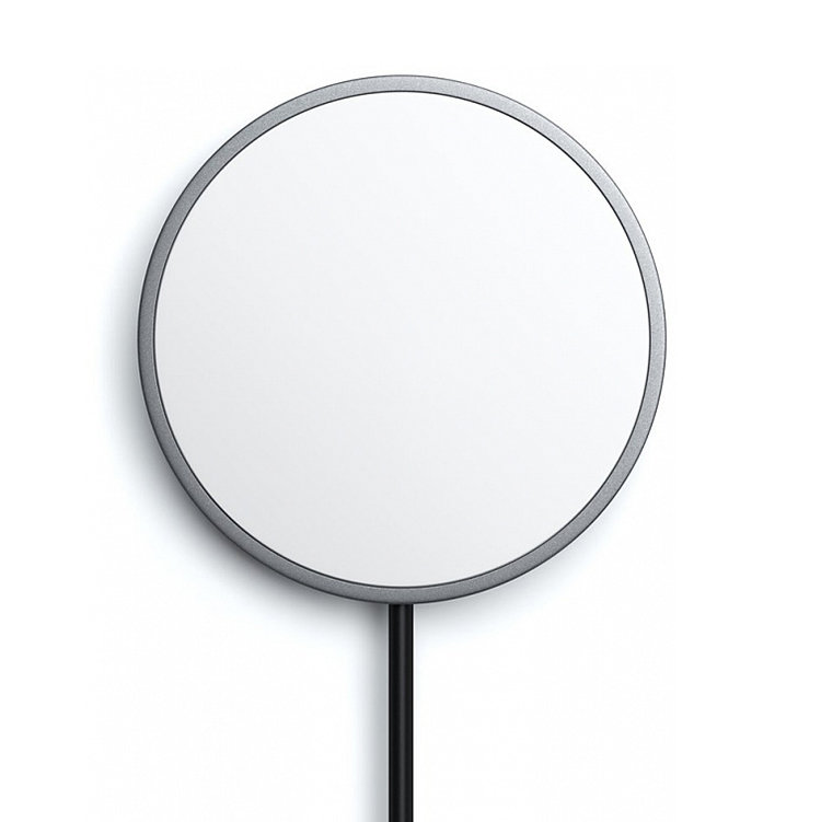 Беспроводная зарядка Satechi Magnetic Wireless Charging Cable Type-C 1.5м Серый космос Беспроводная зарядка Satechi Magnetic Wireless Charging Cable Type-C 1.5м Серый космос