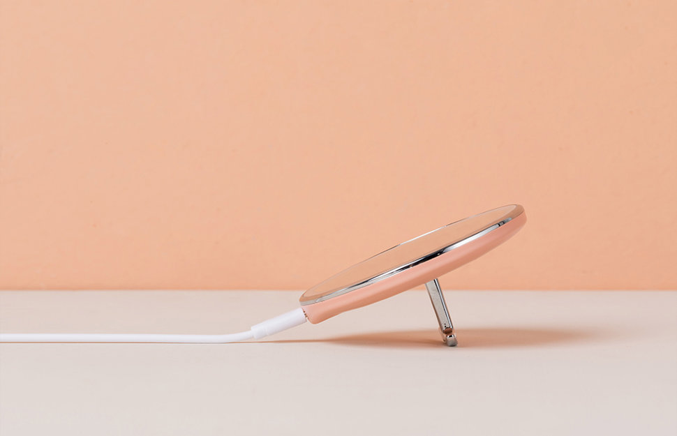 Зеркало косметическое настольное Jordan & Judy LED Makeup Mirror Черное Зеркало косметическое настольное Jordan & Judy LED Makeup Mirror Черное