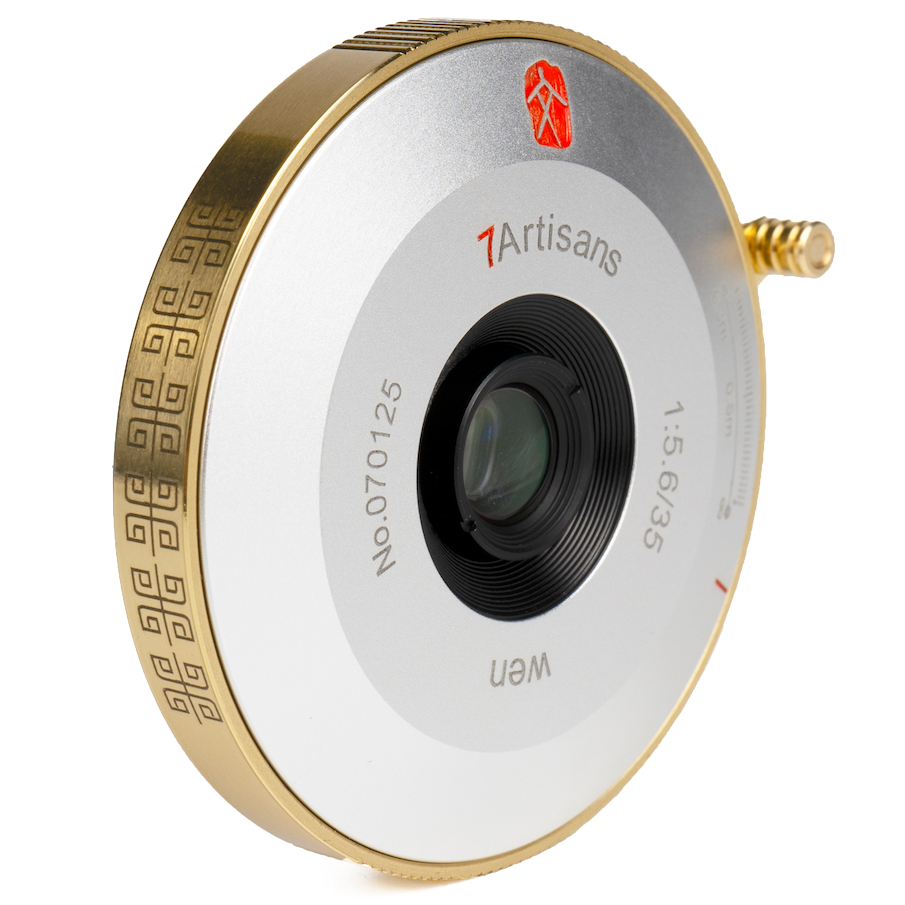 Объектив 7artisans 35mm F5.6 Leica M Серебро