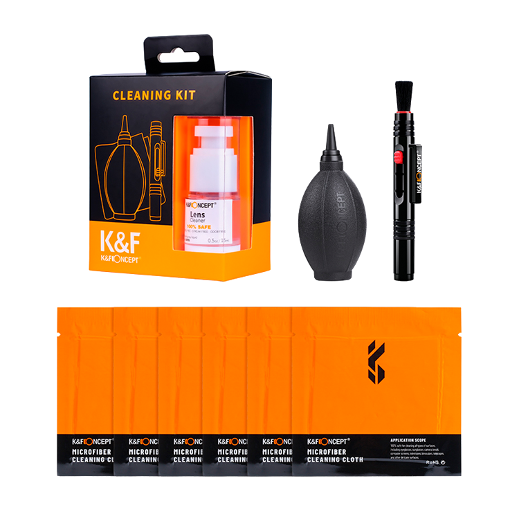 Набор для ухода за оптикой K&F Concept 4-in-1 Cleaning Kit Набор для ухода за оптикой K&F Concept 4-in-1 Cleaning Kit