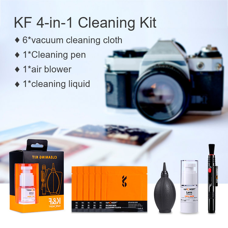 Набор для ухода за оптикой K&F Concept 4-in-1 Cleaning Kit Набор для ухода за оптикой K&F Concept 4-in-1 Cleaning Kit