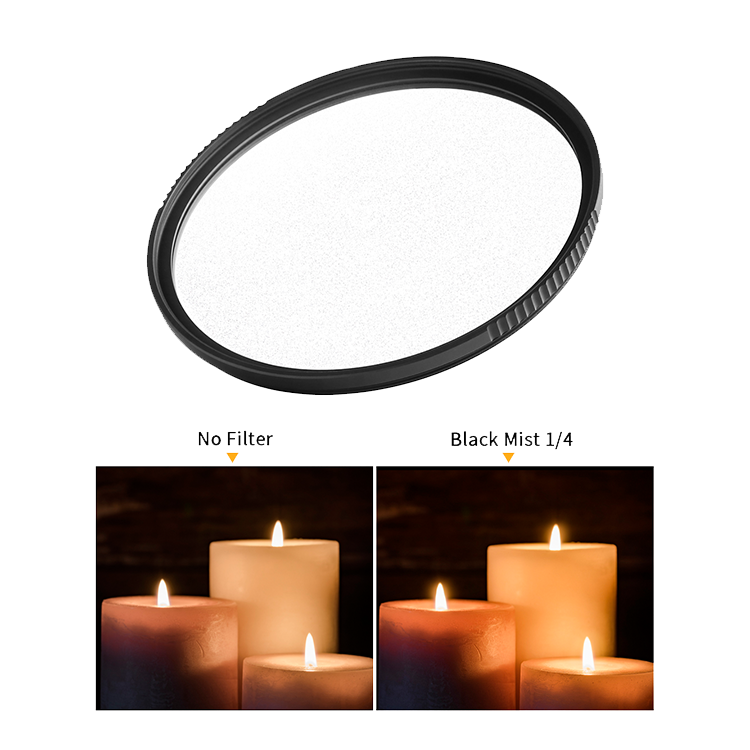 Светофильтр K&F Concept Nano-X Black Mist 1/4 67мм Светофильтр K&F Concept Nano-X Black Mist 1/4 67мм