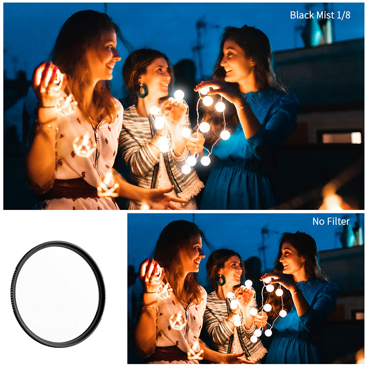 Светофильтр K&F Concept Nano-X Black Mist 1/8 67мм Светофильтр K&F Concept Nano-X Black Mist 1/8 67мм