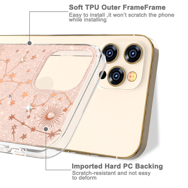 Чехол PQY Sky для iPhone 12/12 Pro Zodiac Чехол PQY Sky для iPhone 12/12 Pro Zodiac