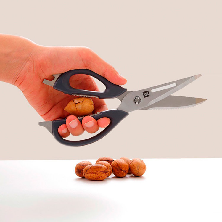 Кухонные ножницы HuoHou HU0062 Multifunction Kitchen Scissors Чёрные Кухонные ножницы HuoHou HU0062 Multifunction Kitchen Scissors Чёрные