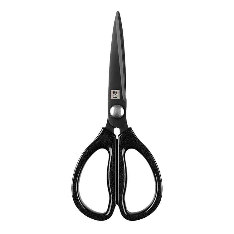 Кухонные ножницы HuoHou HU0025 Hot Kitchen Scissors Чёрные Кухонные ножницы HuoHou HU0025 Hot Kitchen Scissors Чёрные