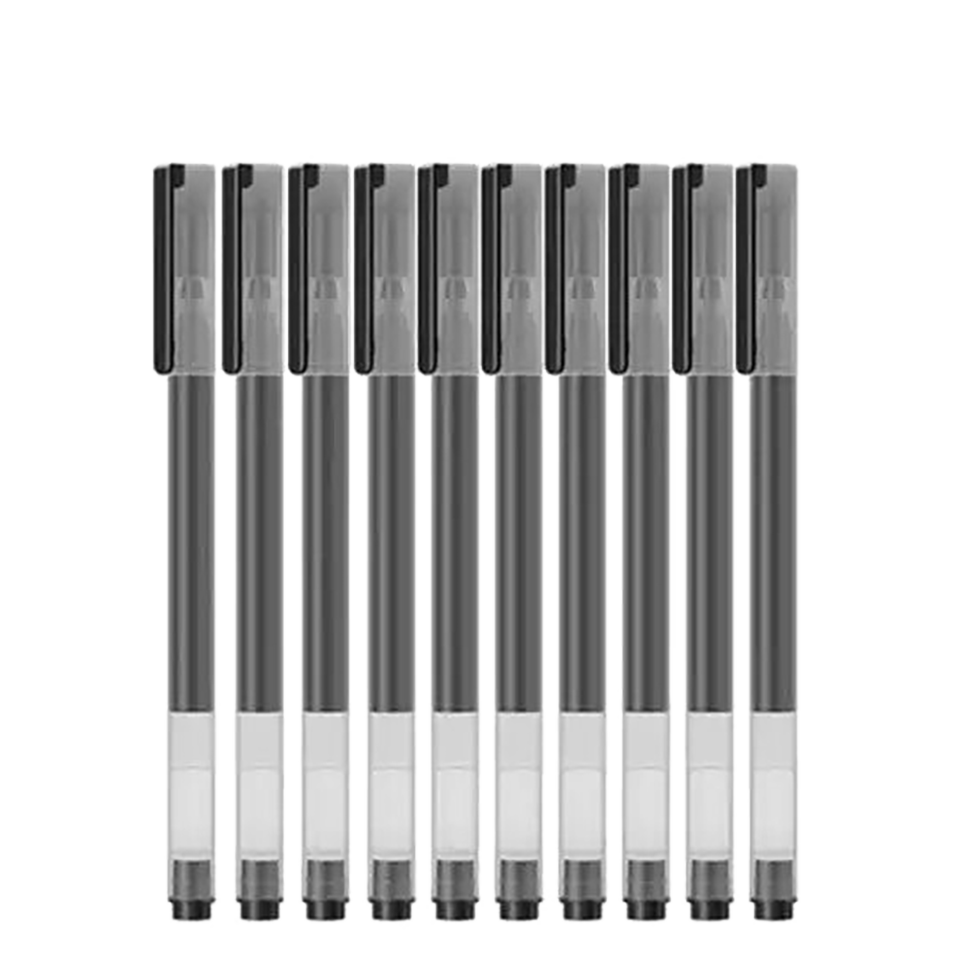 Ручки Xiaomi Mi Jumbo Gel Pen (10 шт) Чёрный Ручки Xiaomi Mi Jumbo Gel Pen (10 шт) Чёрный