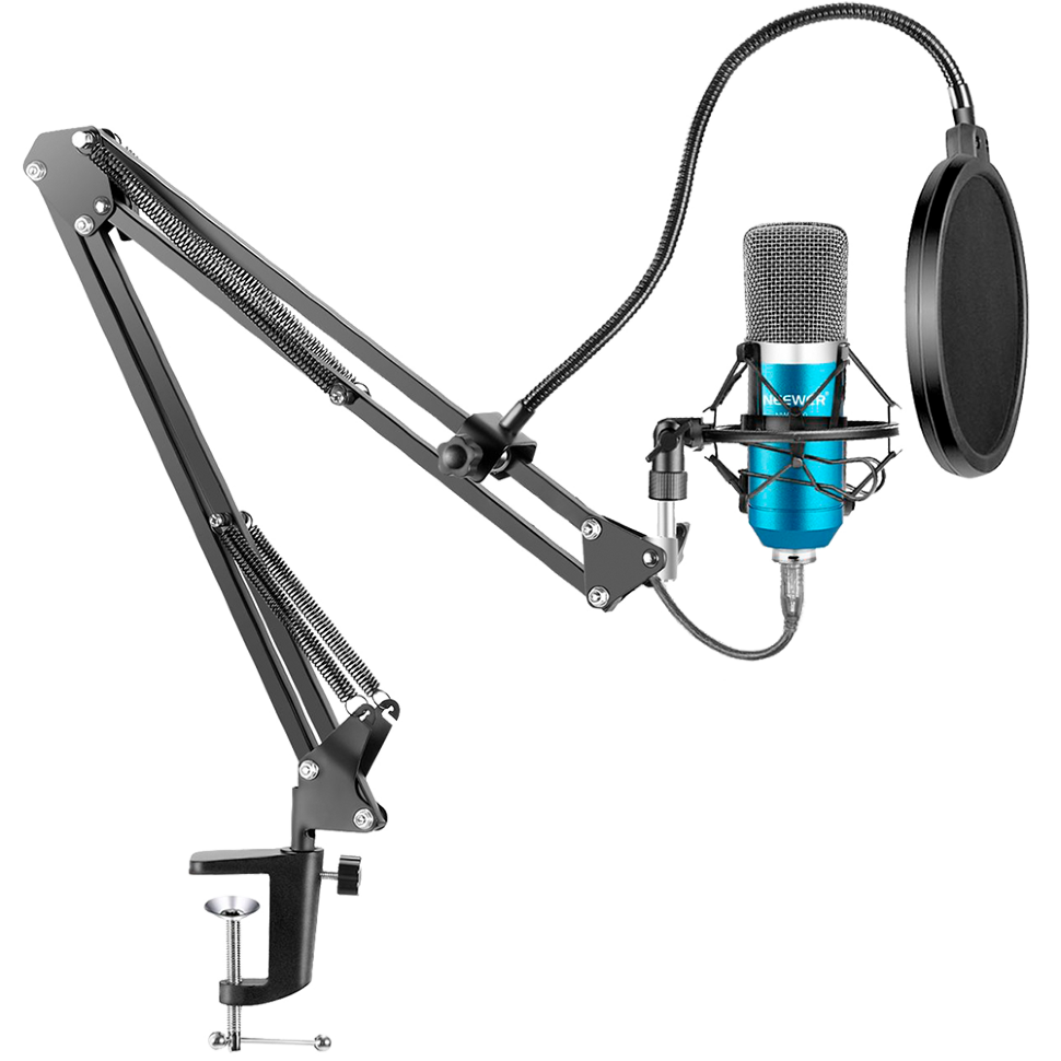 Микрофон Neewer NW-7000 Синий + пантограф NB-35 Микрофон Neewer NW-7000 Синий + пантограф NB-35