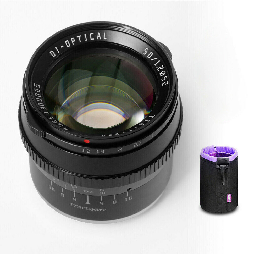 Объектив TTArtisan 50mm F1.2 E-mount Чёрный Объектив TTArtisan 50mm F1.2 E-mount Чёрный