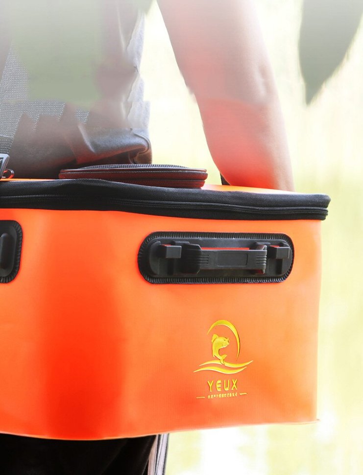 Рыболовное ведро Yeux Outdoor Foldable Fishing Bucket 10л Рыболовное ведро Yeux Outdoor Foldable Fishing Bucket 10л