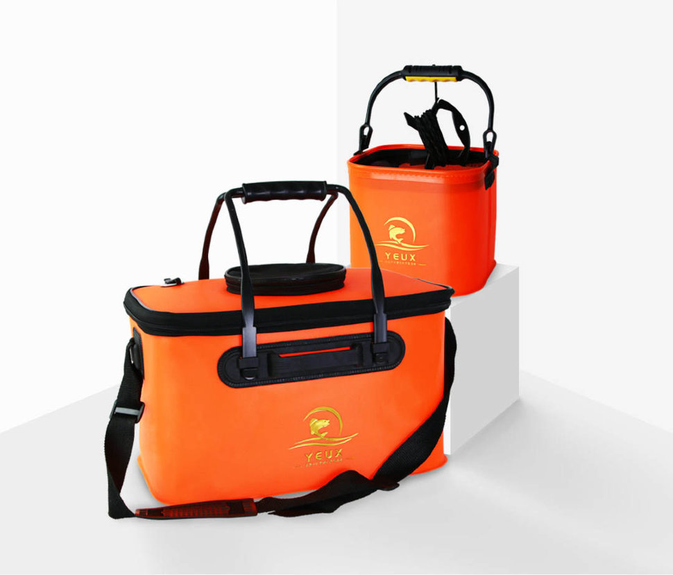 Рыболовное ведро Yeux Outdoor Foldable Fishing Bucket 20л Рыболовное ведро Yeux Outdoor Foldable Fishing Bucket 20л