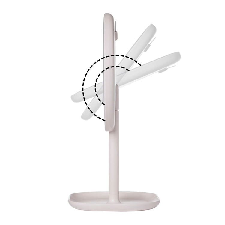 Зеркало Jordan & Judy LED Makeup Mirror с подсветкой Розовое Зеркало Jordan & Judy LED Makeup Mirror с подсветкой Розовое