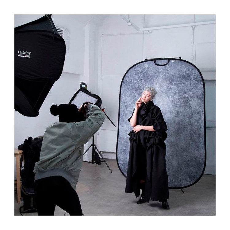 Фон Lastolite Vintage Collapsible Background (Smoke/Concrete) Фон Lastolite Vintage Collapsible Background (Smoke/Concrete)