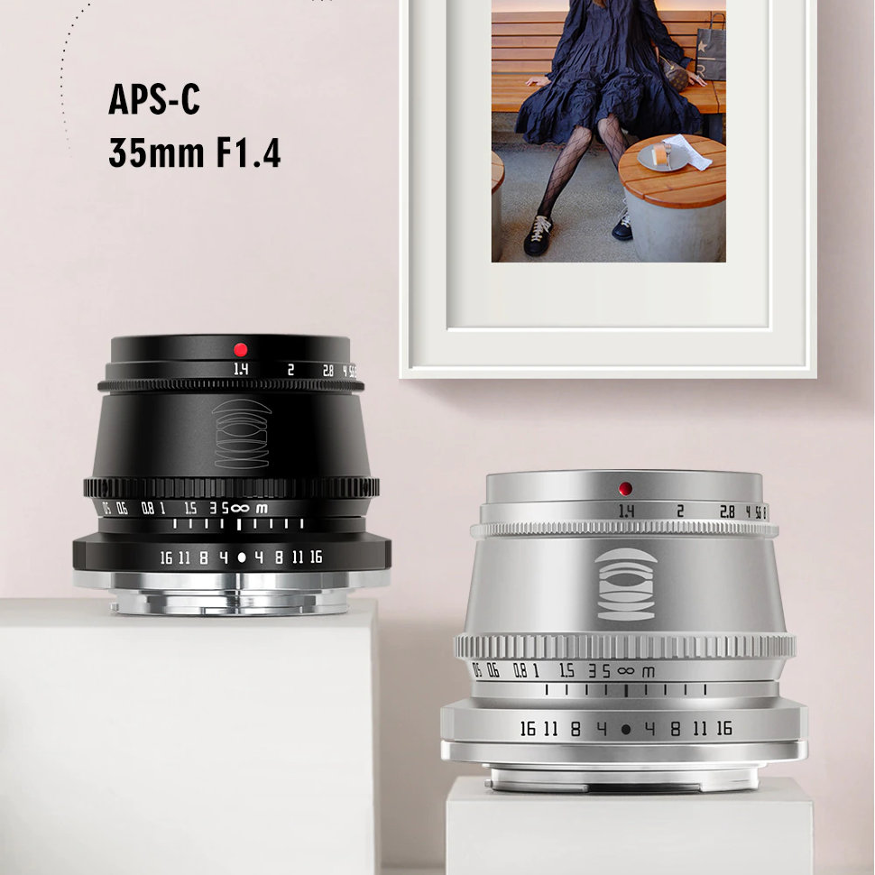 Объектив TTArtisan 35mm F1.4 E-mount Чёрный Объектив TTArtisan 35mm F1.4 E-mount Чёрный