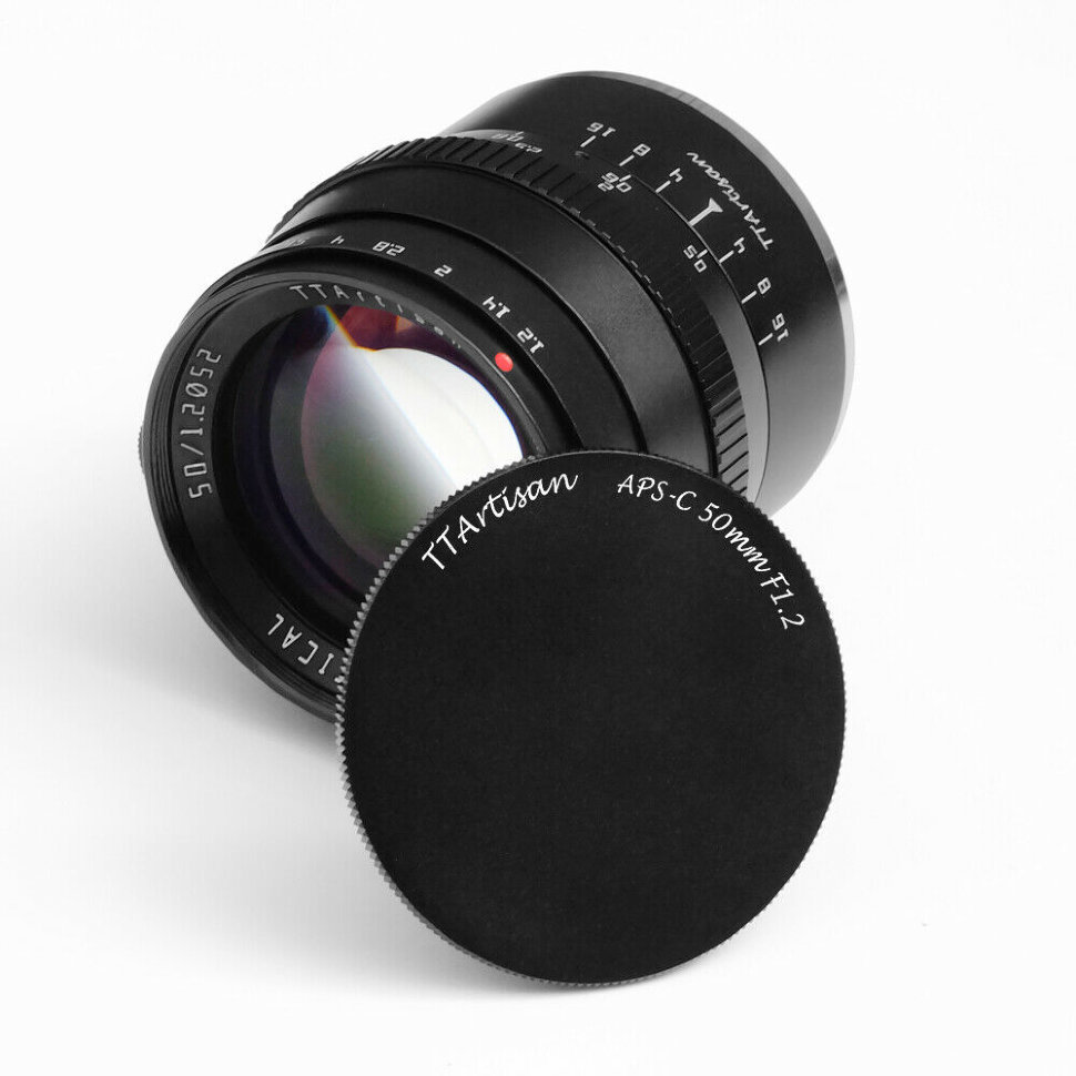 Объектив TTArtisan 50mm F1.2 X-mount Чёрный Объектив TTArtisan 50mm F1.2 X-mount Чёрный