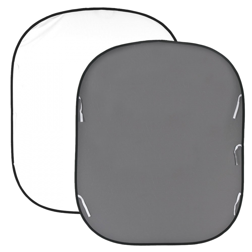 Фон Lastolite LL LB67GW 1.8x2.15m Белый/Серый