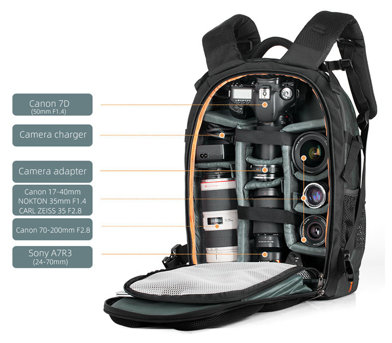 Рюкзак K&F Concept Multifunctional Large Backpack Рюкзак K&F Concept Multifunctional Large Backpack