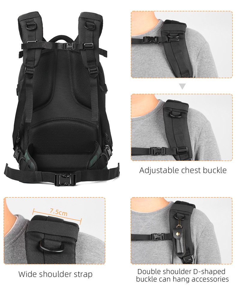 Рюкзак K&F Concept Multifunctional Large Backpack Рюкзак K&F Concept Multifunctional Large Backpack
