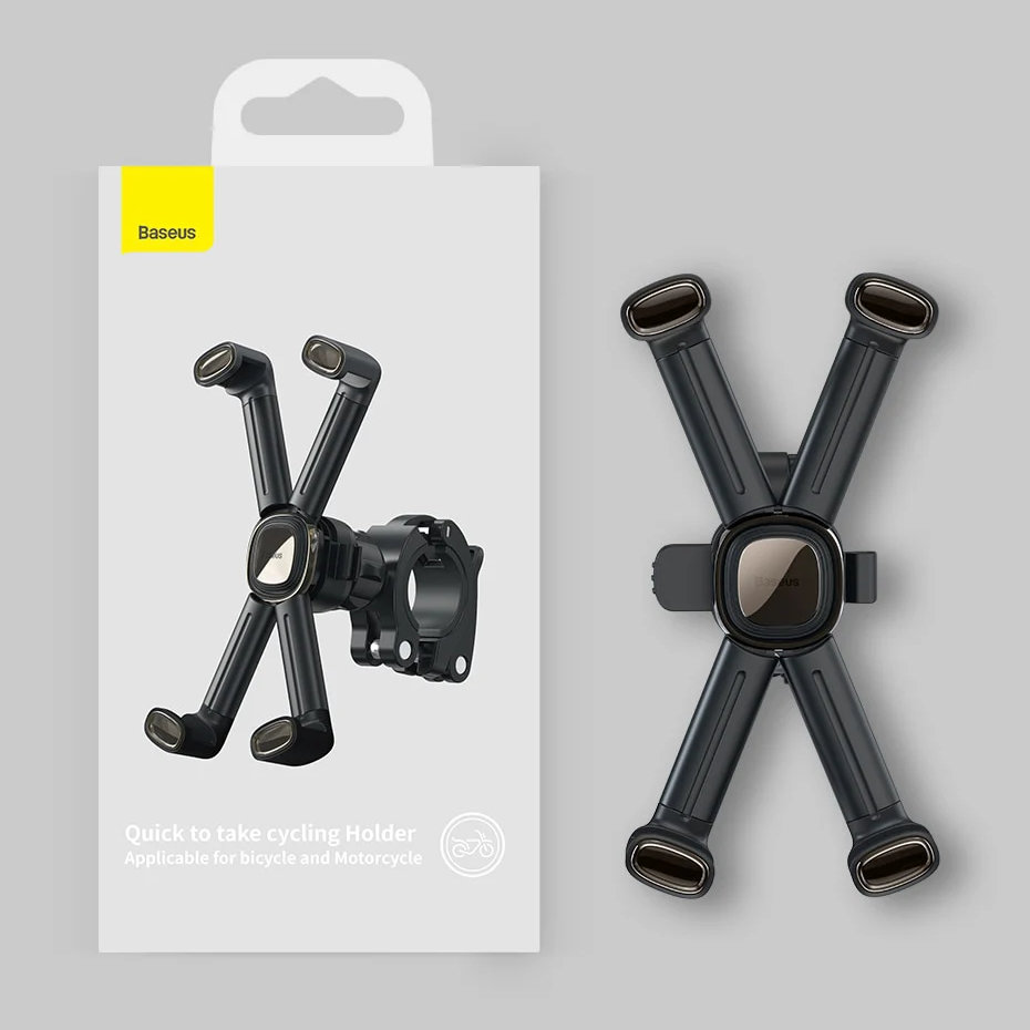 Держатель велосипедный Baseus Quick cycling Holder Чёрный Держатель велосипедный Baseus Quick cycling Holder Чёрный