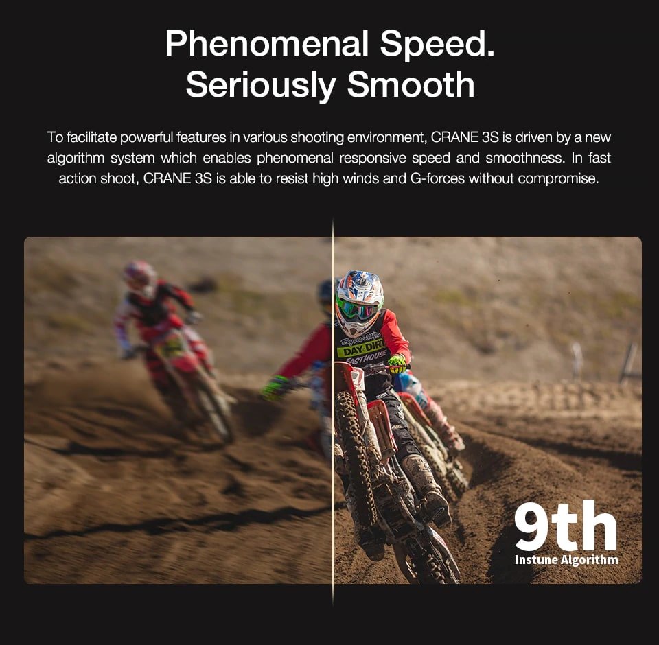 Стабилизатор Zhiyun Crane 3S-E Стабилизатор Zhiyun Crane 3S-E