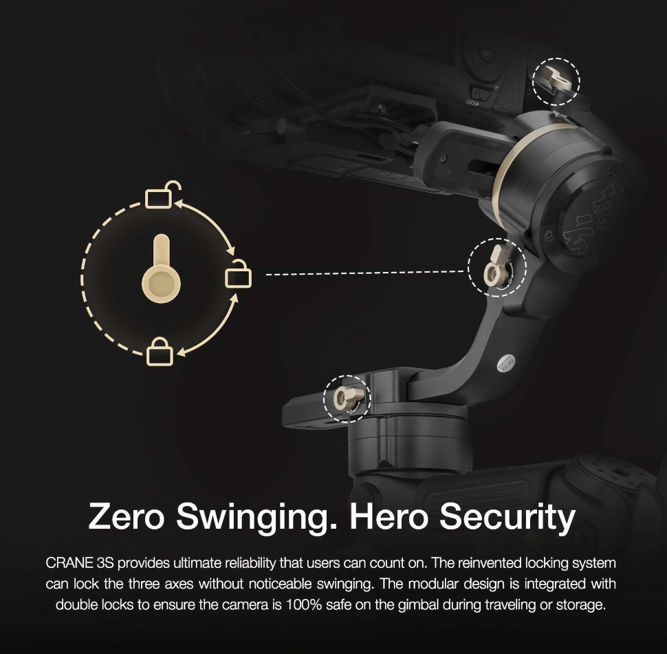 Стабилизатор Zhiyun Crane 3S-E Стабилизатор Zhiyun Crane 3S-E