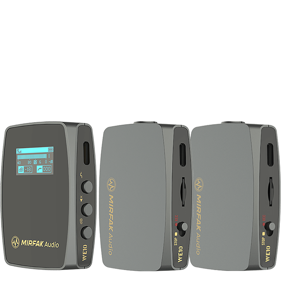 Радиосистема Mirfak Audio WE10 Pro (RX+2TX) Радиосистема Mirfak Audio WE10 Pro (RX+2TX)