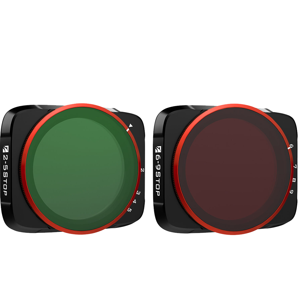 Комплект светофильтров Freewell VND (2-5, 6-9 stop) для DJI Mavic Air 2S Комплект светофильтров Freewell VND (2-5, 6-9 stop) для DJI Mavic Air 2S