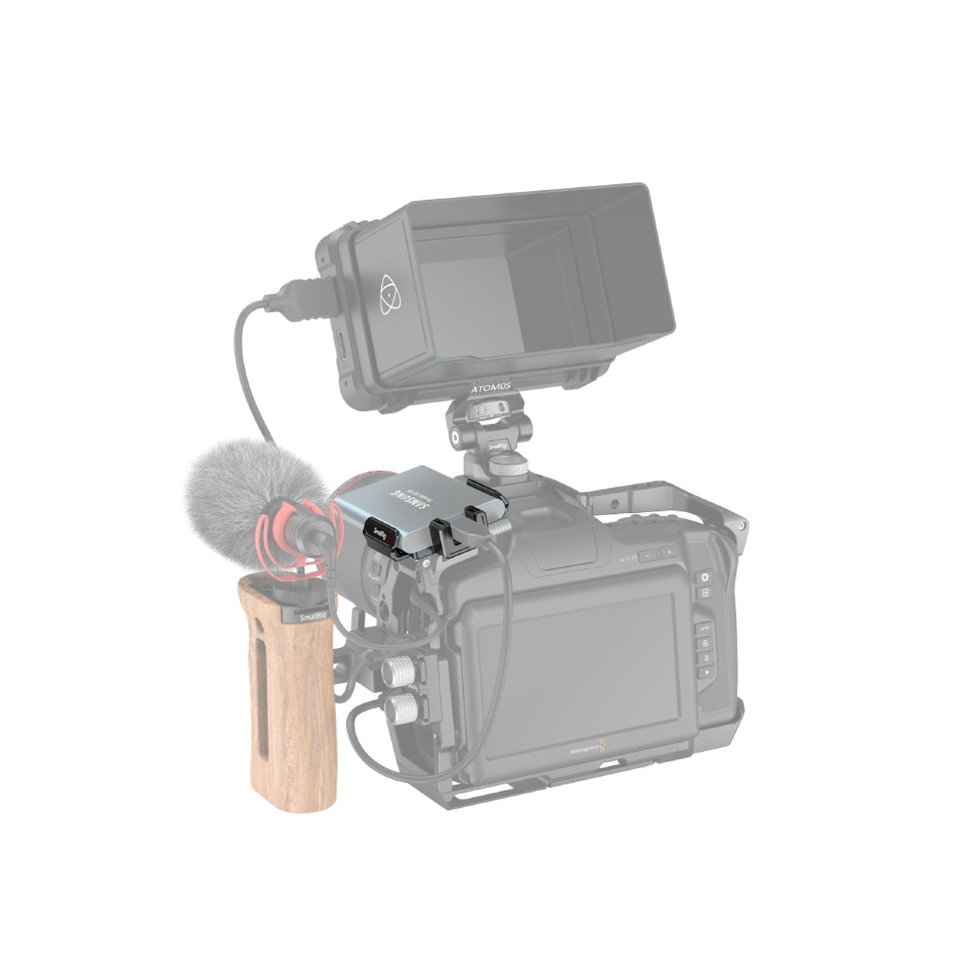 Держатель SmallRig 3272 для T5/T7 SSD на клетку BMPCC 6K PRO Держатель SmallRig 3272 для T5/T7 SSD на клетку BMPCC 6K PRO