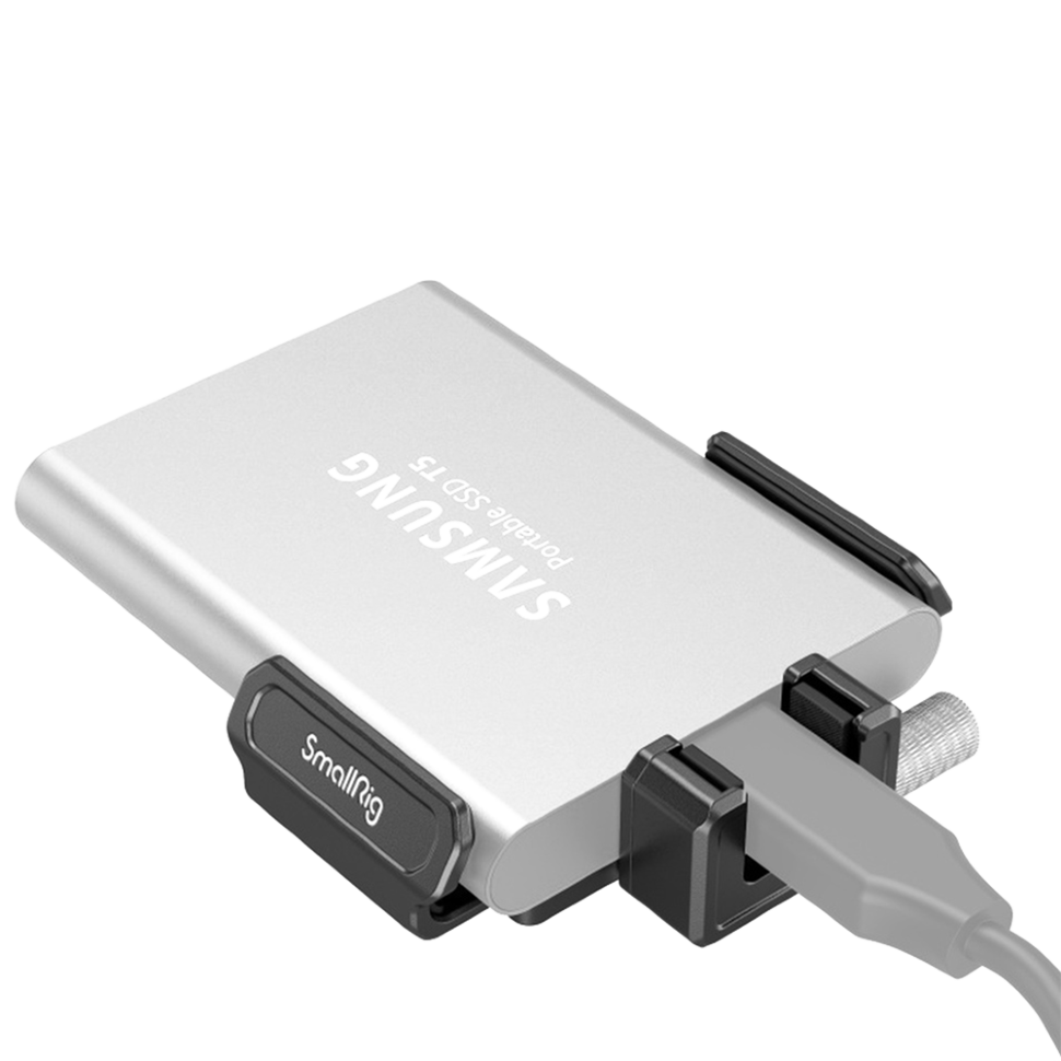 Держатель SmallRig 3272 для T5/T7 SSD на клетку BMPCC 6K PRO Держатель SmallRig 3272 для T5/T7 SSD на клетку BMPCC 6K PRO