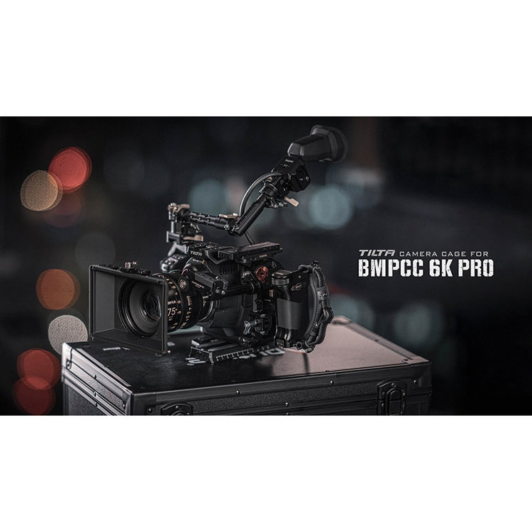 Клетка Tilta Basic kit для BMPCC 6K Pro Чёрная Клетка Tilta Basic kit для BMPCC 6K Pro Чёрная