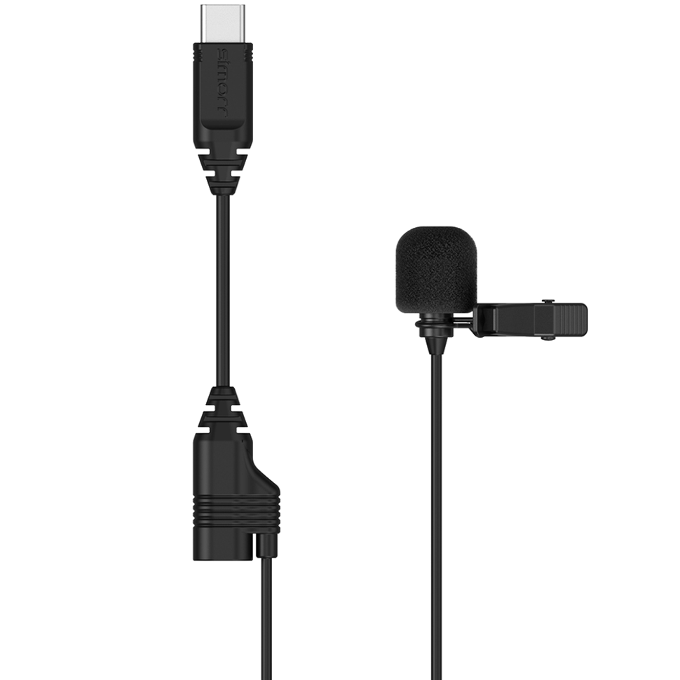 Микрофон петличный simorr Wave L2 3385 Type-C Микрофон петличный simorr Wave L2 3385 Type-C