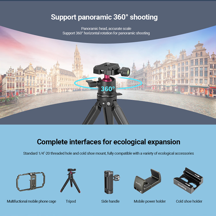 Комплект для съёмки на смартфон SmallRig 3384C Комплект для съёмки на смартфон SmallRig 3384C