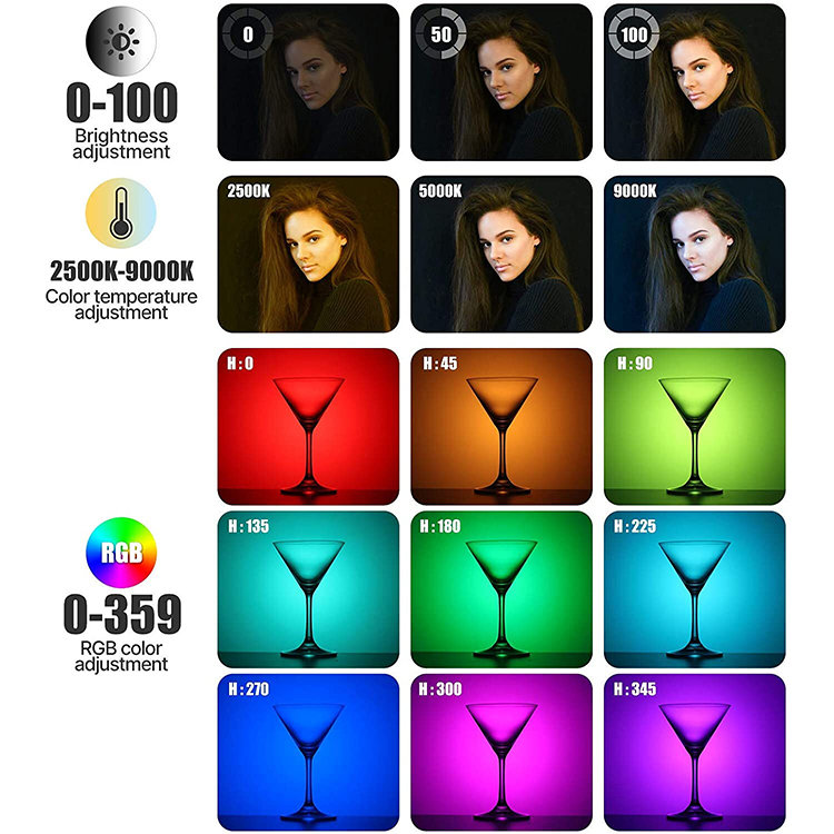 Осветитель Ulanzi VL120 RGB Осветитель Ulanzi VL120 RGB