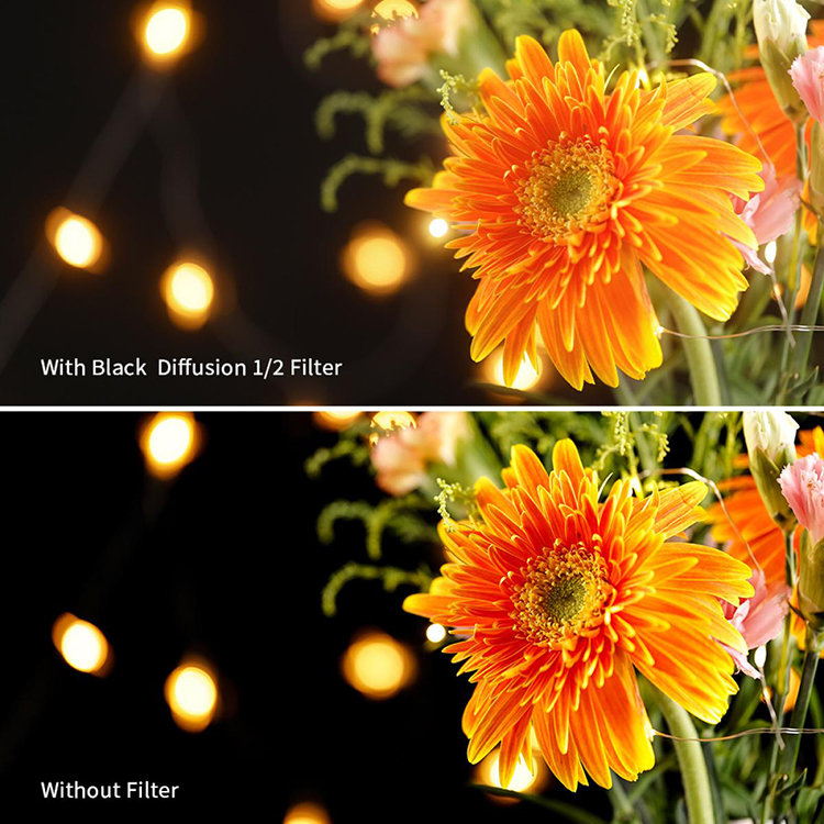 Светофильтр K&F Concept Nano-X Black Mist 1/2  82мм Светофильтр K&F Concept Nano-X Black Mist 1/2  82мм