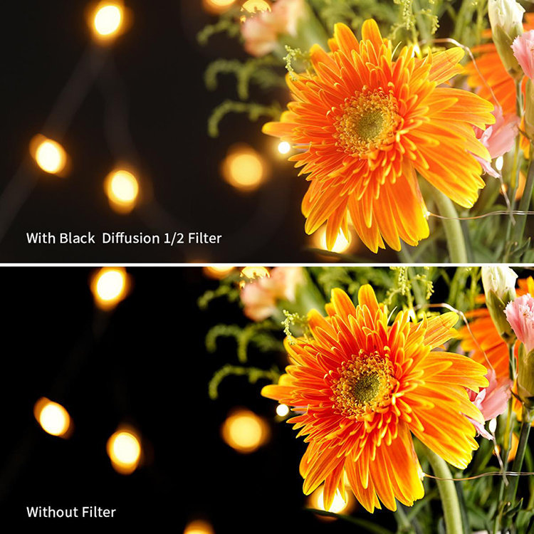 Светофильтр K&F Concept Nano-X Black Mist 1/1 52мм Светофильтр K&F Concept Nano-X Black Mist 1/1 52мм