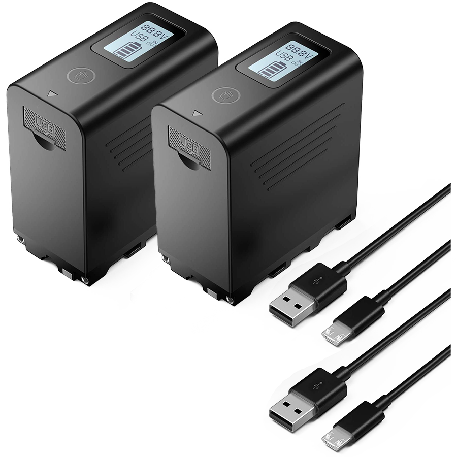 Аккумулятор Powerextra NP-F980L 74.37 Втч (2шт) Аккумулятор Powerextra NP-F980L 74.37 Втч (2шт)