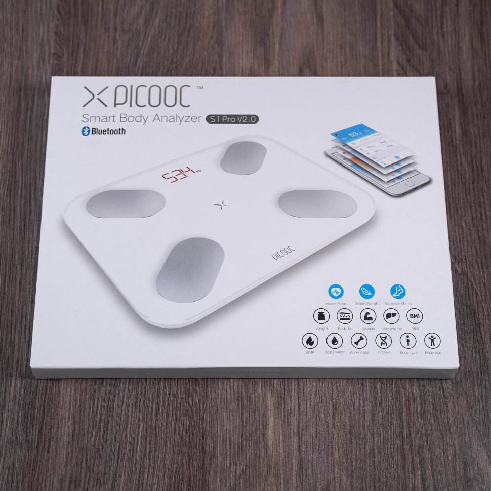 Умные весы Picooc S1 Pro V2 Белые Умные весы Picooc S1 Pro V2 Белые
