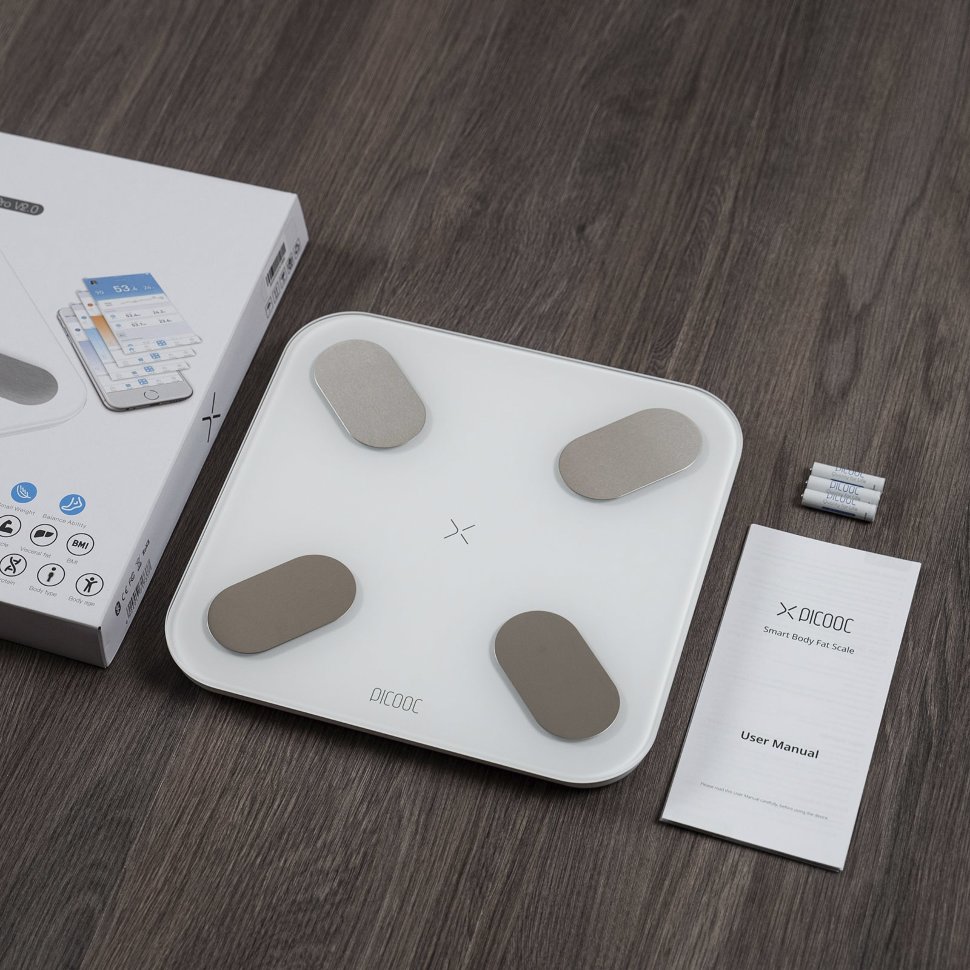 Умные весы Picooc Mini Pro V2 Белые Умные весы Picooc Mini Pro V2 Белые
