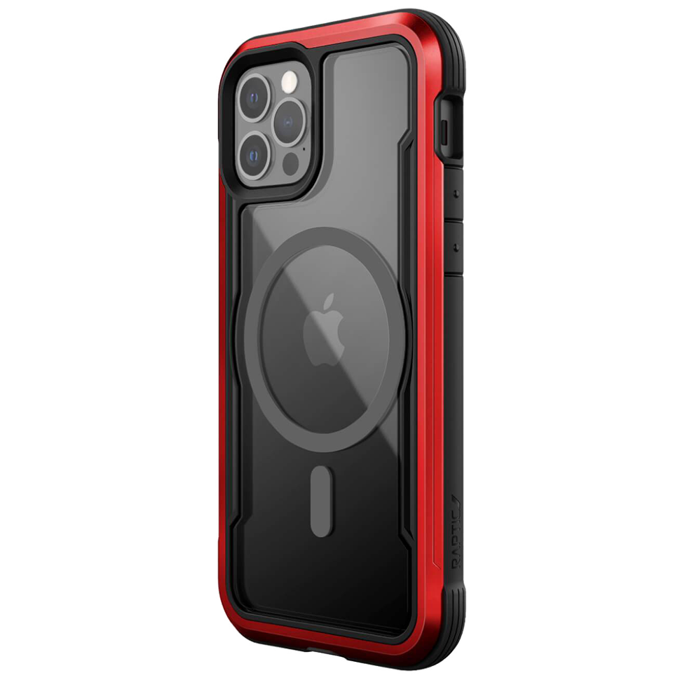 Чехол Raptic Shield Pro Magnet для iPhone 12/12 Pro Красный