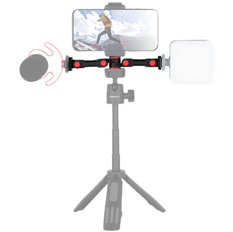 Крепление simorr 3483 Dual Cold Shoe Extension Bar Крепление simorr 3483 Dual Cold Shoe Extension Bar