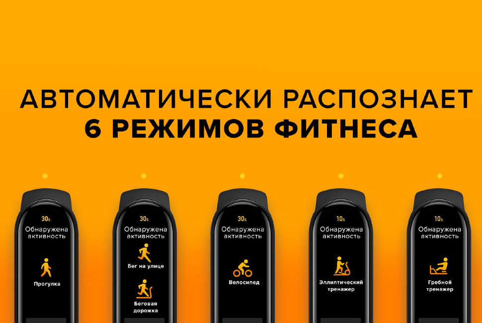 Фитнес браслет Xiaomi Mi Band 6 Чёрный Фитнес браслет Xiaomi Mi Band 6 Чёрный