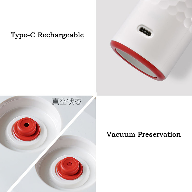 Вакуумизатор для контейнера Circle Joy Vacuum Pump Белый Вакуумизатор для контейнера Circle Joy Vacuum Pump Белый