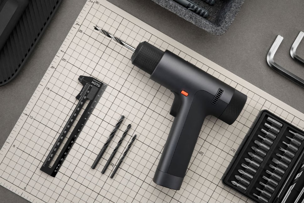 Электрическая дрель-шуруповерт Xiaomi Mijia Brushless Smart Home Electric Drill Электрическая дрель-шуруповерт Xiaomi Mijia Brushless Smart Home Electric Drill