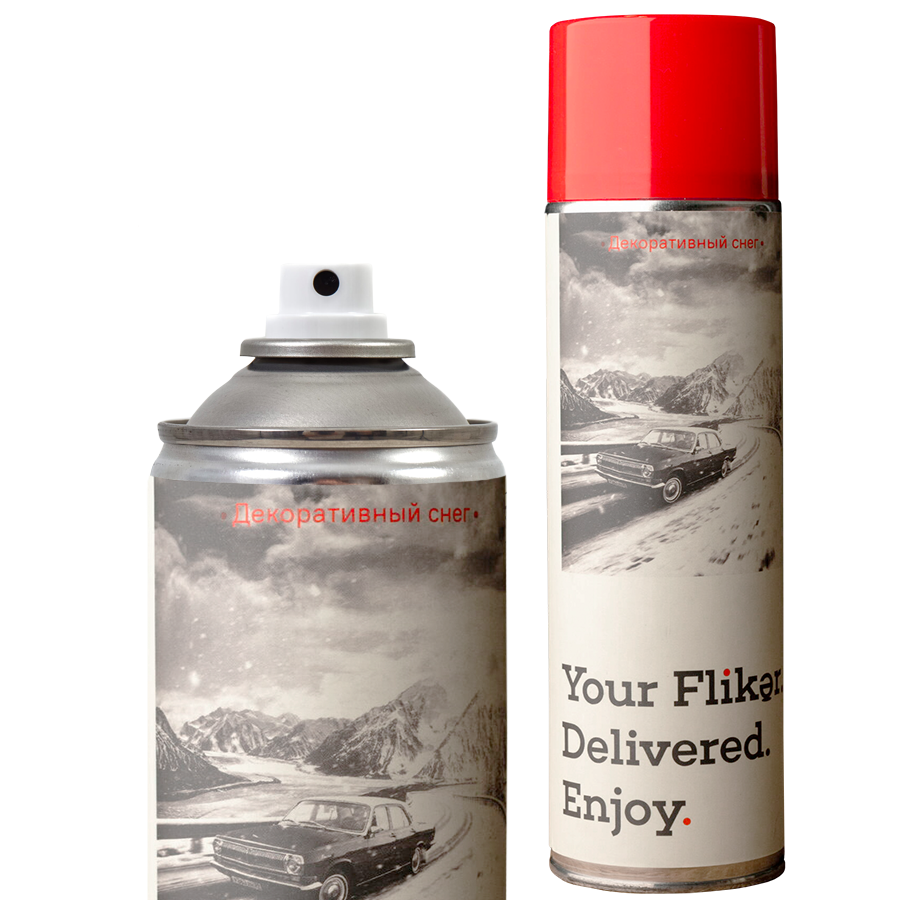 Аэрозоль Fliker Снег Аэрозоль Fliker Снег