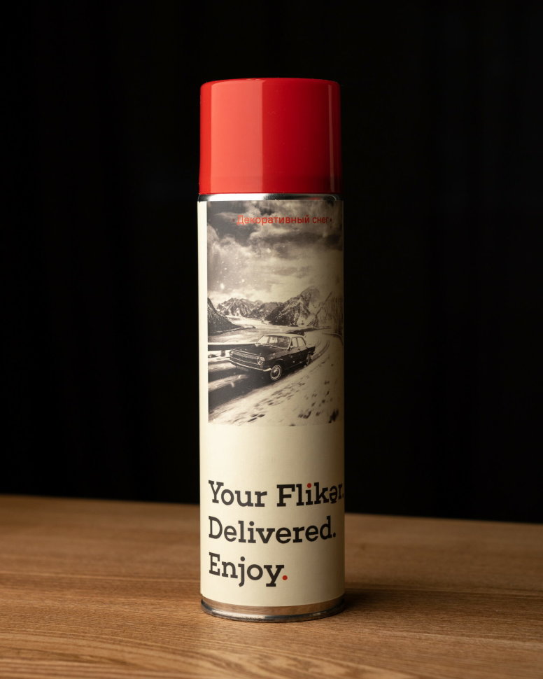 Аэрозоль Fliker Снег Аэрозоль Fliker Снег