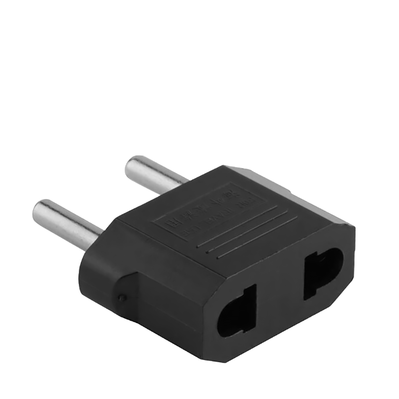 Переходник для розетки US/AU на EURO Чёрный Переходник для розетки US/AU на EURO Чёрный