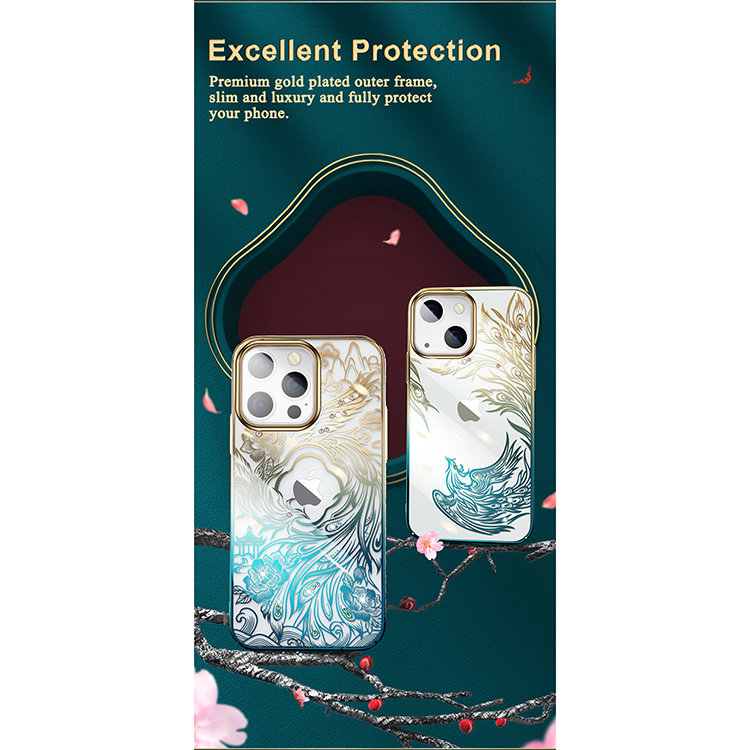 Чехол PQY Phoenix для iPhone 13 Pro Max Reborn Чехол PQY Phoenix для iPhone 13 Pro Max Reborn